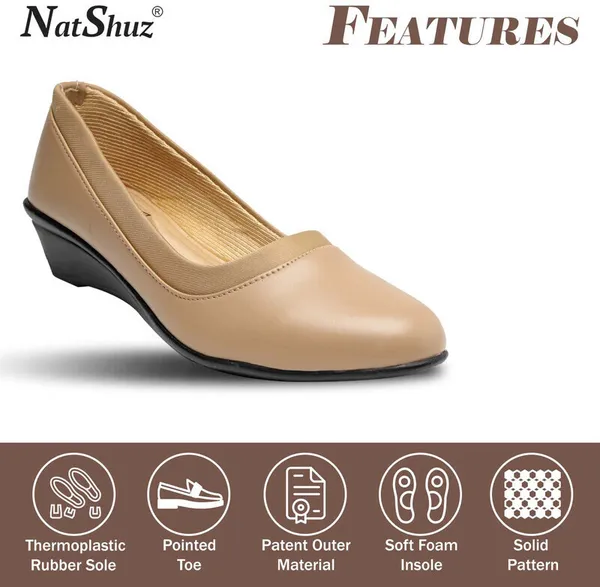 Tan_Bellies_for_Women_|_Round_Toe_Solid_Synthetic_Casual_Bellies