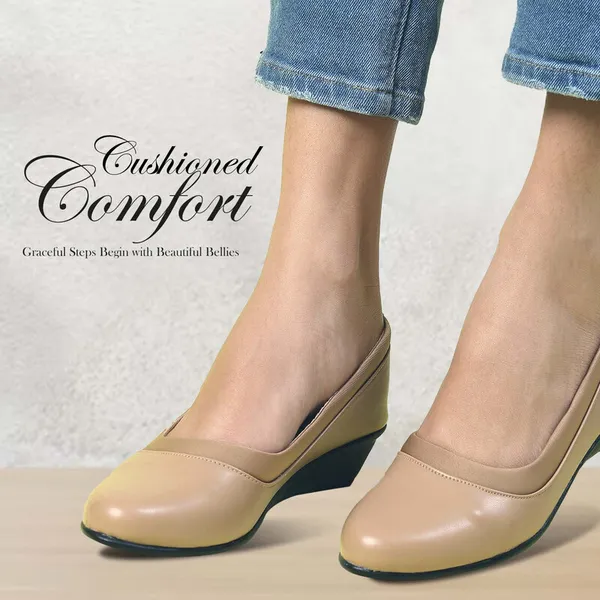 Tan_Bellies_for_Women_|_Round_Toe_Solid_Synthetic_Casual_Bellies