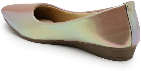 Gold_Women_Solid_Round_Toe_Synthetic_Casual_Bellies