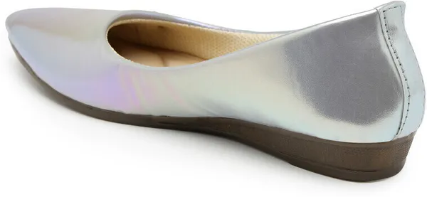 Silver_Solid_Round_Toe_Synthetic_Casual_Bellies_For_Women