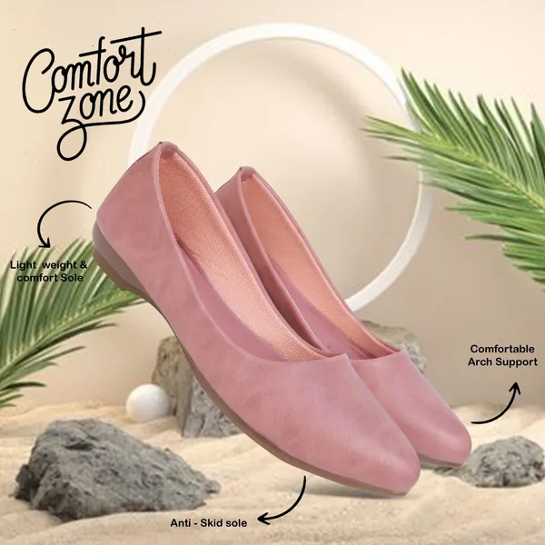 Pink_Solid_Slip_On_Artificial_Leather_Casual_Slip_On_For_Women