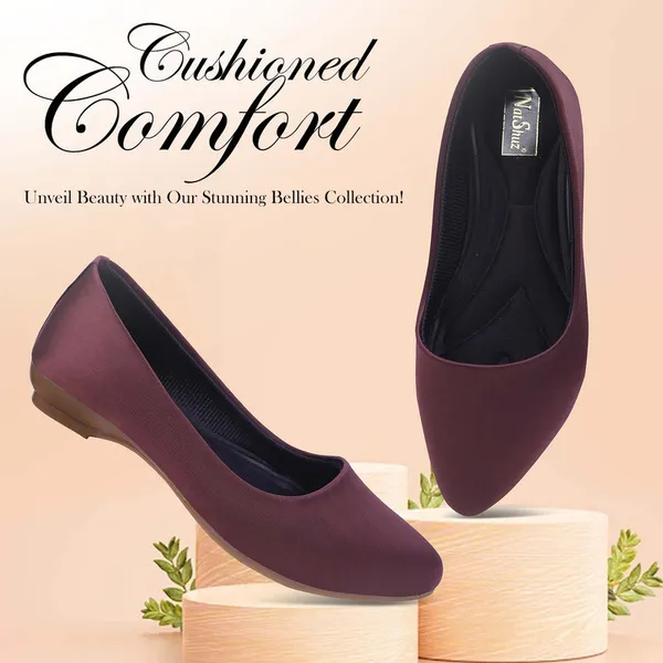 Brown_Bellies_for_Women_|_Slip-On_Solid_Lycra_Casual_Bellies