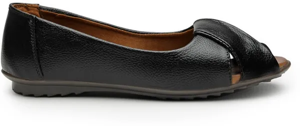 Black_Solid_Slip_On_Synthetic_Leather_Casual__For_Women