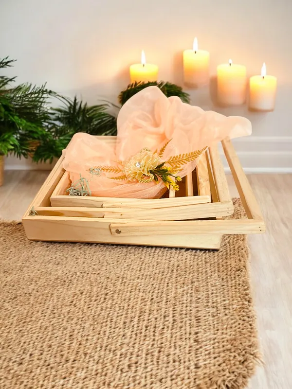 Pack_Of_3_Square_Pinewood_Hamper_Gift_Basket,_With_Decoration_Net_&_Flowers,_Festival_Gift_Hamper_Tray,_Wooden_Gift_Hamper_Basket_(30x30x4.5_CM)