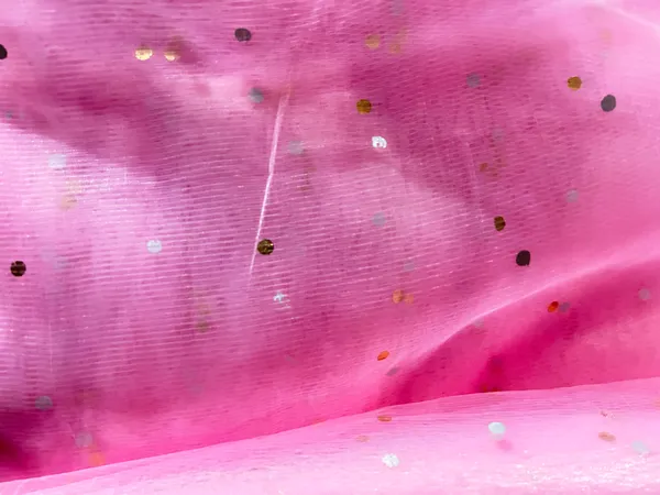 Vayu_Art_&_Crafts_Decoration_Polka_Dot_Net_Fabric_for_Gift_Hampers_Gift_Wraps_Party_Decor,_Backdrop_Decor,_Mandap_Decoration,_5_Metre,_Width_111_CM_,Baby_Pink