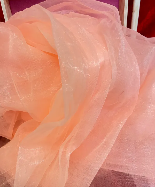 Vayu_Art_&_Crafts_Decoration_Shiny_Tissue_Net_for_Gift_Hampers_Gift_Wraps__Party_Decor,_Backdrop_Decor,_Mandap_Decoration,_5_Metre,_Width_111_CM_,_Light_Peach