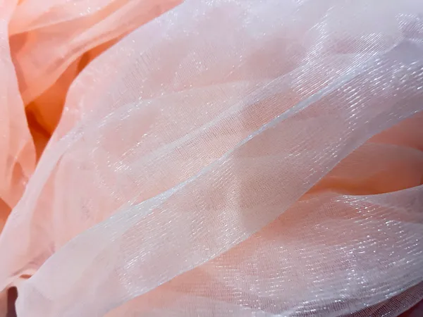 Vayu_Art_&_Crafts_Decoration_Shiny_Tissue_Net_for_Gift_Hampers_Gift_Wraps__Party_Decor,_Backdrop_Decor,_Mandap_Decoration,_5_Metre,_Width_111_CM_,_Light_Peach