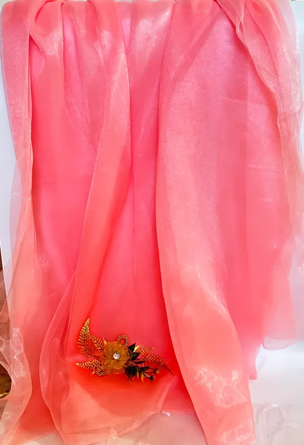 Vayu_Art_&_Crafts_Decoration_Shiny_Tissue_Net_for_Gift_Hampers_Gift_Wraps__Party_Decor,_Backdrop_Decor,_Mandap_Decoration,_5_Metre,_Width_111_CM_,_Light_Peach