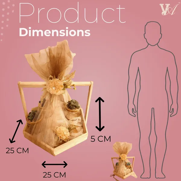 Pack_Of_3_Wooden_Hexagonal_Gift_Hamper_Basket,_Festival_Gift_Hamper_Tray,_Gift_Packaging_Basket_,_With_Net_&_Flowers_(30x30x4.5_CM)
