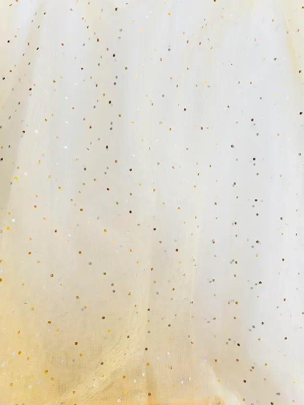 Vayu_Art_&_Crafts_Decoration_Polka_Dot_Net_Fabric_for_Gift_Hampers_Gift_Wraps_Party_Decor,_Backdrop_Decor,_Mandap_Decoration,__5_Metre,_Width_111_CM_,Golden