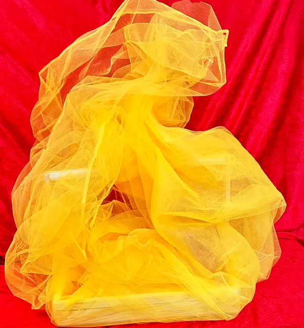 Vayu_Art_&_Crafts_Multi_Purpose_Decoration_Plain_Net_for_Gift_Hampers_Gift_Wraps,Mandap_Decoration,_Backdrop_Party_Decor_5_Metre,_Width_142_CM_(Sunflower_Yellow)