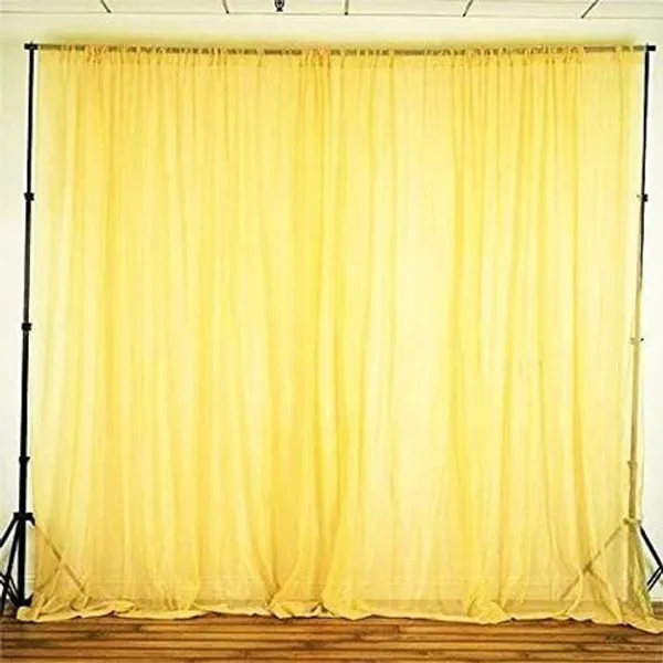 Vayu_Art_&_Crafts_Multi_Purpose_Decoration_Plain_Net_for_Gift_Hampers_Gift_Wraps,Mandap_Decoration,_Backdrop_Party_Decor_5_Metre,_Width_142_CM_(Sunflower_Yellow)