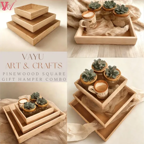 Pack_Of_3_Pine_Wood_Gift_Box_Gift_Hamper_Square_Pinewood_Trays,(Dimension__8',_10',_12')