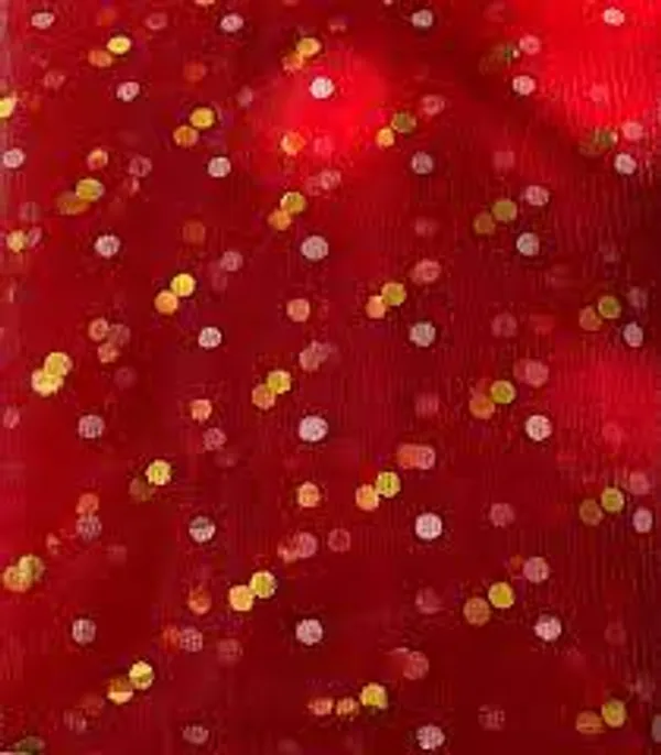 Vayu_Art_&_Crafts_Decoration_Polka_Dot_Net_Fabric_for_Gift_Hampers_Gift_Wraps_Party_Decor,_Backdrop_Decor,_Mandap_Decoration,_5_Metre,_Width_111_CM_,_Red
