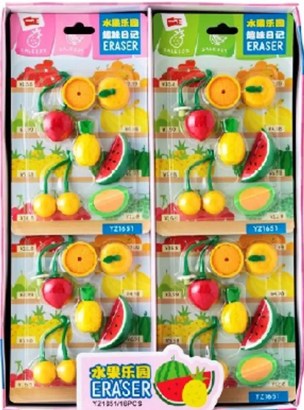 Pack_Of_6_Pcs_Multicolor_Stylish_Fancy_Erasers_For_Kids