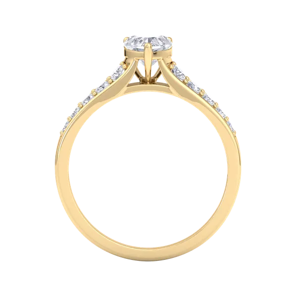 Yellow_Premium_Eternal_Heart_Ring_For_Unisex