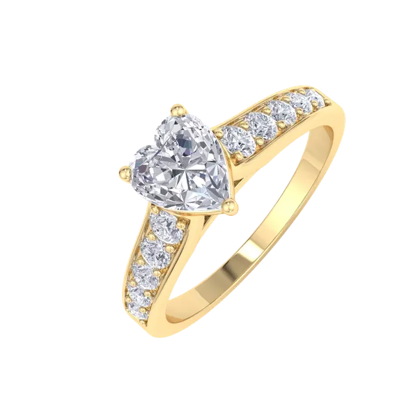 Yellow_Premium_Eternal_Heart_Ring_For_Unisex