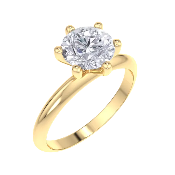 Yellow_Premium_Glittering_Gem_Solitaire_Ring_For_Unisex