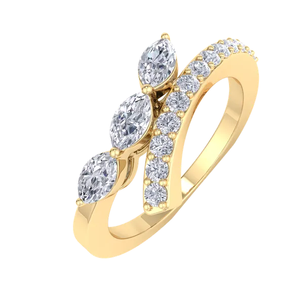 Yellow_Premium_Whimsical_Vines_Ring_For_Women