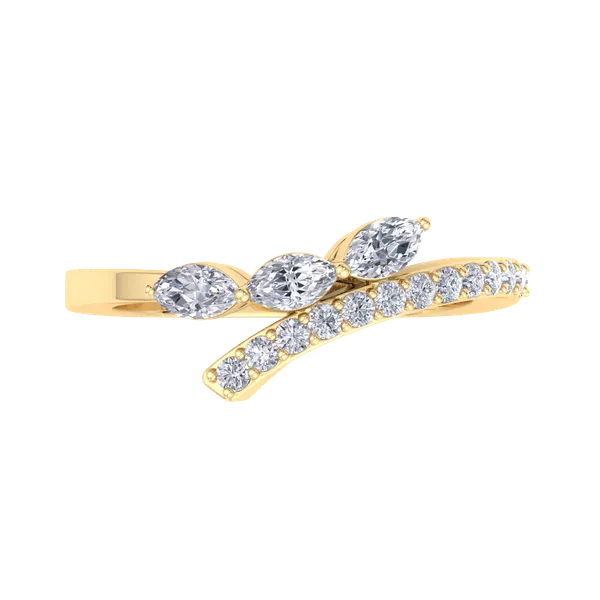 Yellow_Premium_Whimsical_Vines_Ring_For_Women