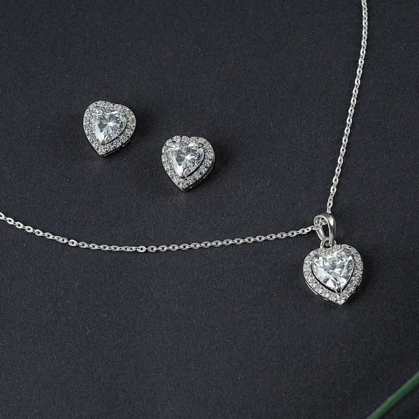 Silver_Premium_Heart_Pendant_Set_For_Women