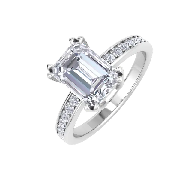 Silver_Premium_Splendor_Emerald_Ring_For_Women