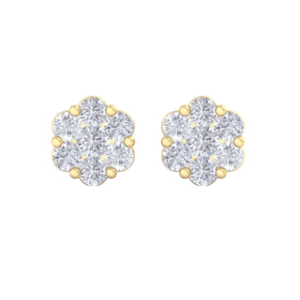 Yellow_Premium_Blossom_Diamond_Earrings_For_Women
