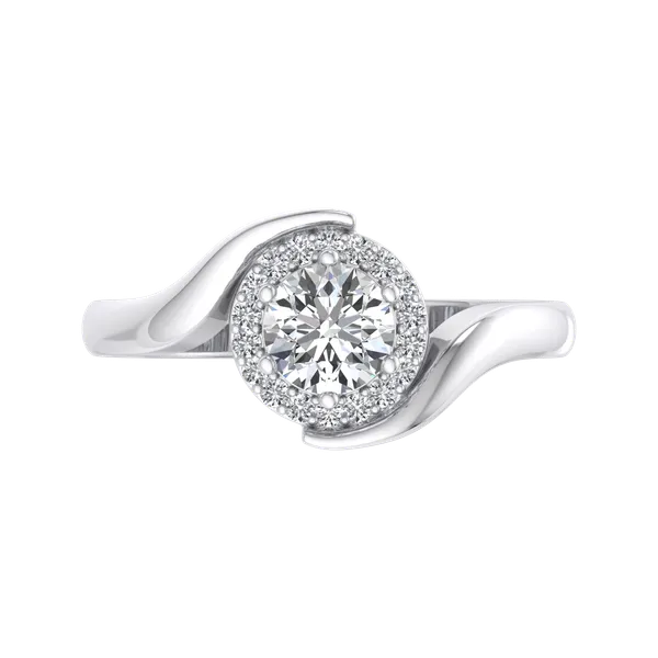 Silver_Premium_Solitaire_Halo_Ring_For_Unisex