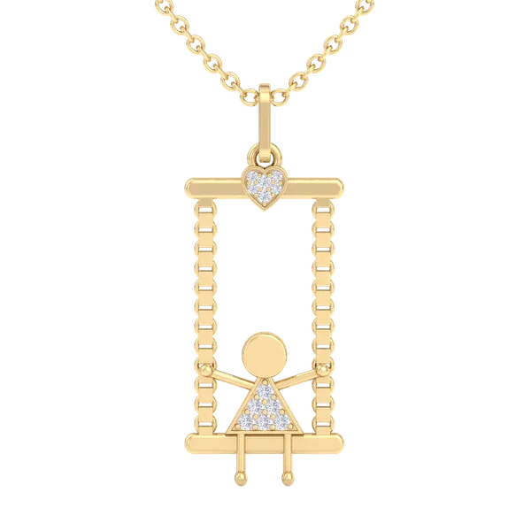 Yellow_Premium_Swinging_Serenity_Charm_For_Women