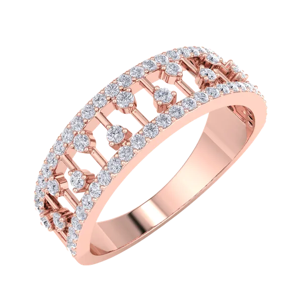Rose_Gold_Premium_Linear_Diamond_Ring_For_Women