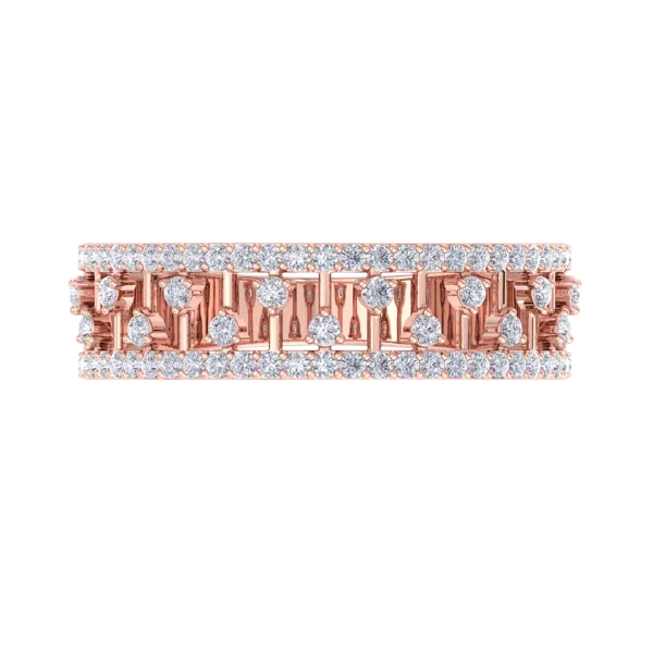 Rose_Gold_Premium_Linear_Diamond_Ring_For_Women