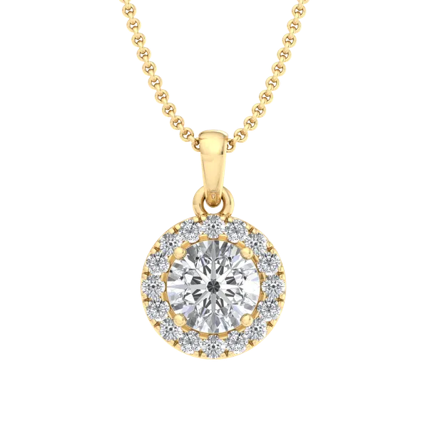 Yellow__Premium_Halo_Radiance_Pendant_For_Women