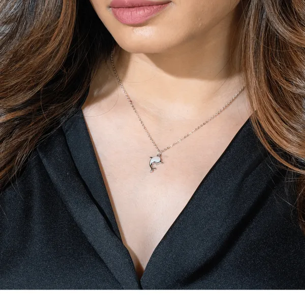 Silver_Premium_Moonlit_Dolphin_For_Unisex