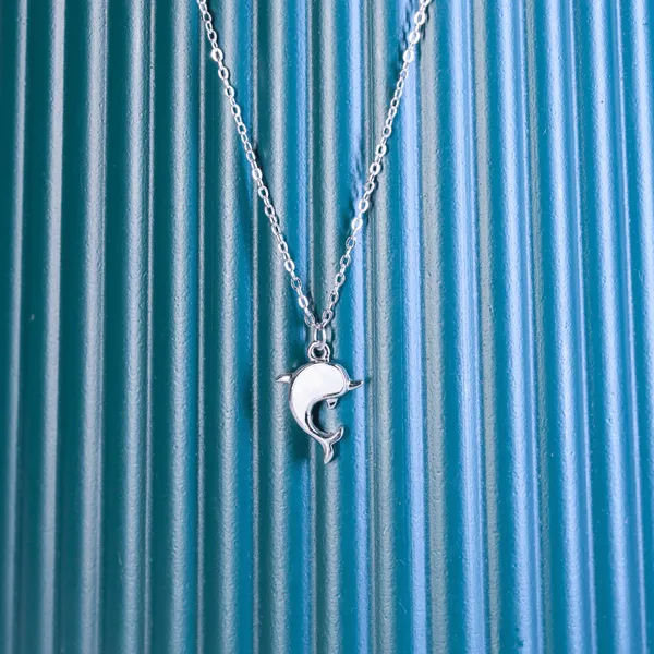 Silver_Premium_Moonlit_Dolphin_For_Unisex