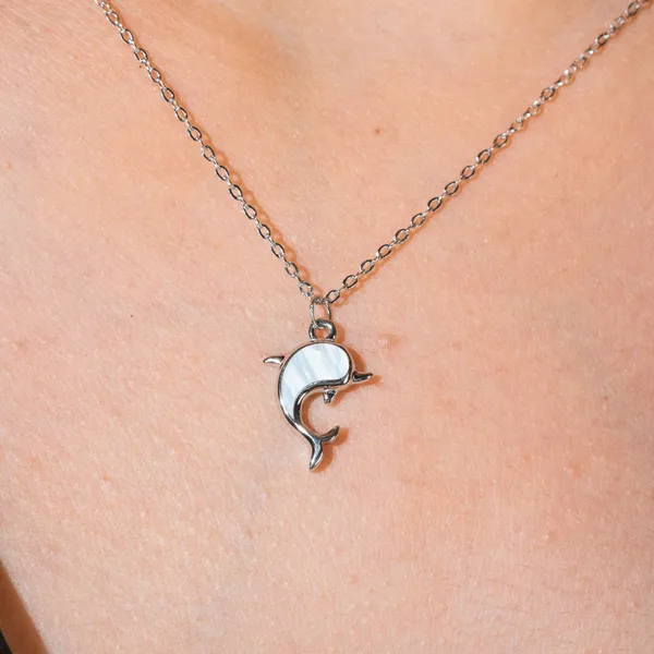 Silver_Premium_Moonlit_Dolphin_For_Unisex