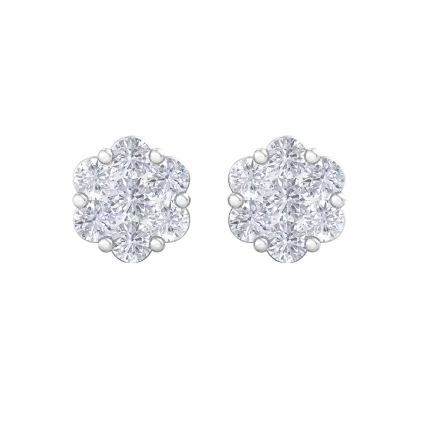 Silver_Premium_Blossom_Diamond_Earrings_For_Women