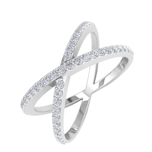 Silver_Premium_X_Ring_For_Women