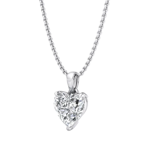 White_Premium_Heart_Pendant_For_Women
