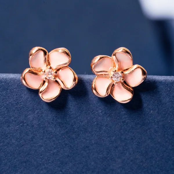 Rose-Gold_Premium_Petal_Blossom_Earrings_For_Unisex