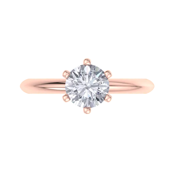 Rose_Gold__Premium_Glittering_Gem_Solitaire_Ring_For_Unisex
