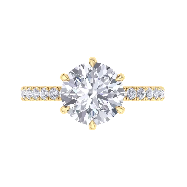 Yellow__Premium_Timeless_Solitaire_Ring_For_Women