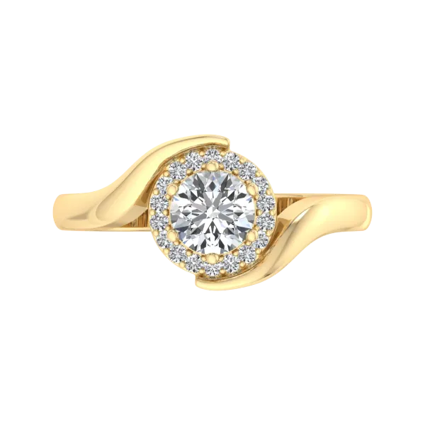Yellow_Premium_Solitaire_Halo_Ring_For_Unisex