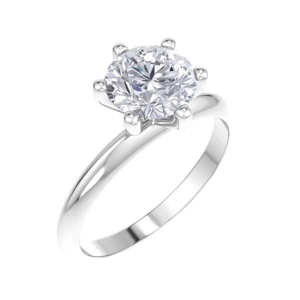 Silver_Premium_Glittering_Gem_Solitaire_Ring_For_Unisex