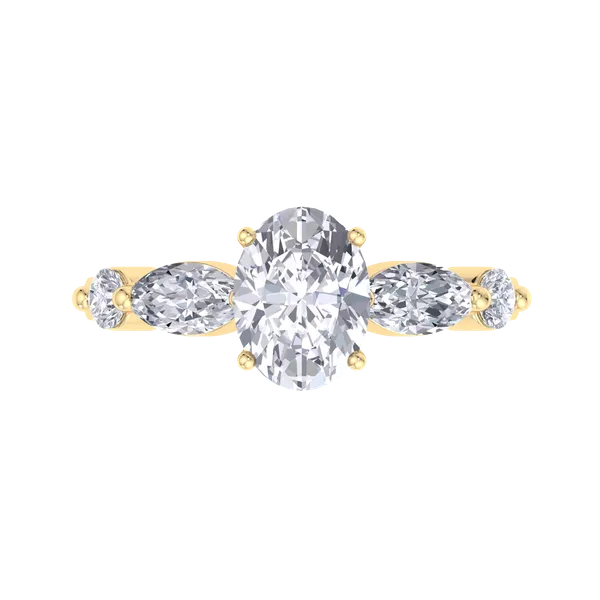 Yellow_Premium_Oval_Bliss_Ring_For_Women