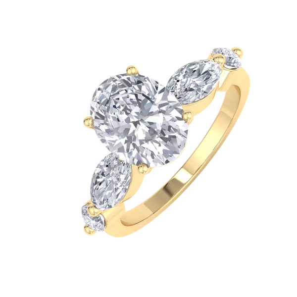 Yellow_Premium_Oval_Bliss_Ring_For_Women