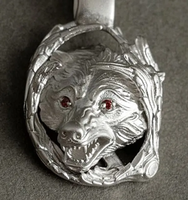 Silver_Premium_Wolf_Pendant_For_Unisex