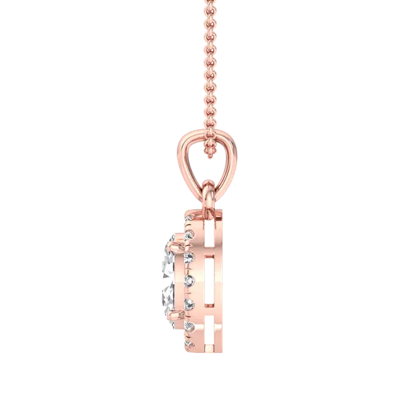 Rose_Gold__Premium_Sparkling_Oval_Pendant_For_Women