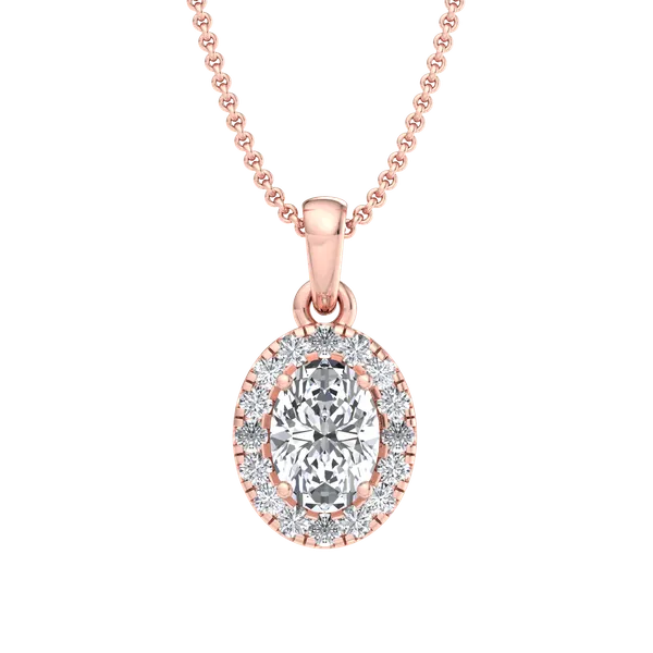 Rose_Gold__Premium_Sparkling_Oval_Pendant_For_Women
