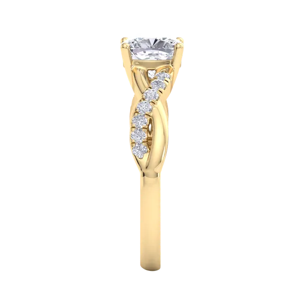 Yellow_Premium_Spiral_Cushion_Ring_For_Women