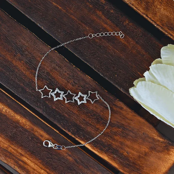 Silver_Premium_Stellar_Shine_Bracelet_For_Unisex